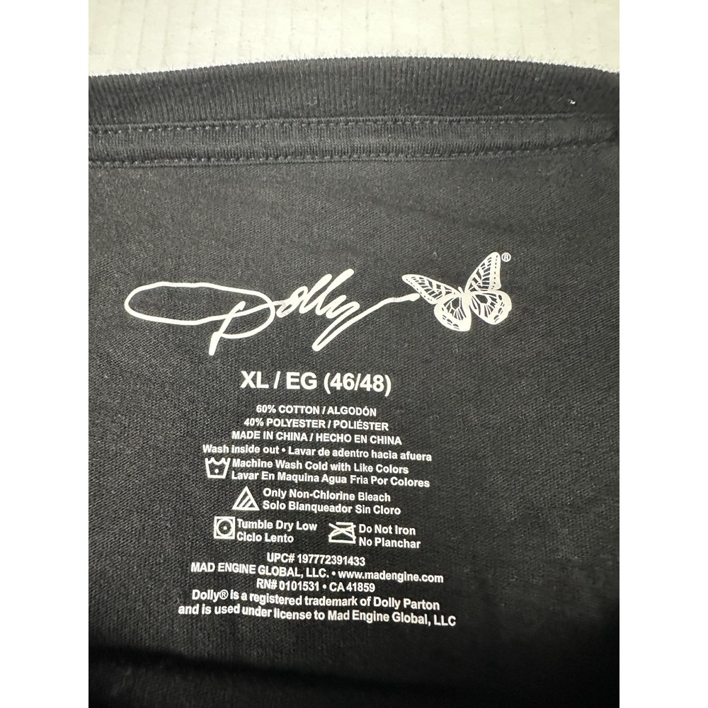 Dolly Parton Nashville t-shirt Graphic Print XL 46/48 - Picture 3 of 5